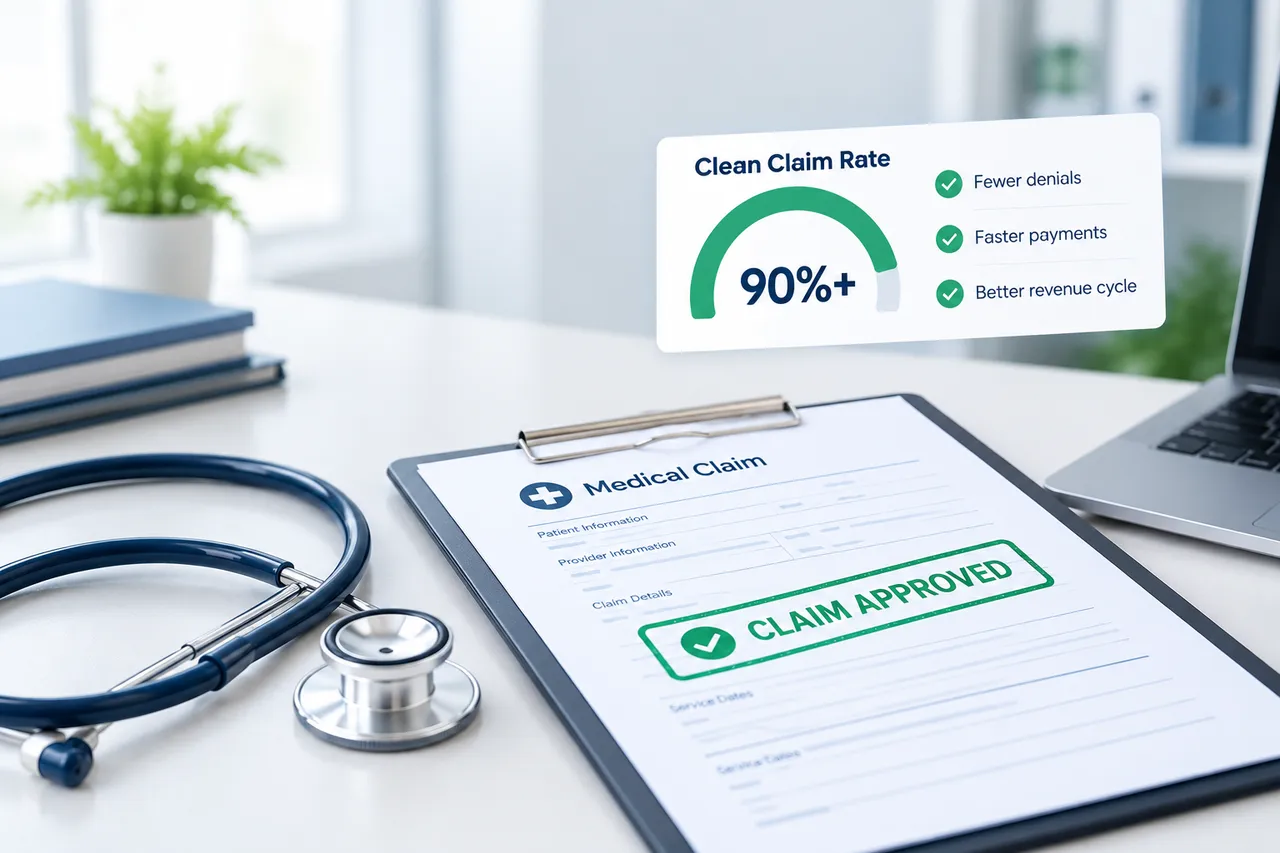 What Is the Benchmark for Clean Claim Rate in Medical Billing?