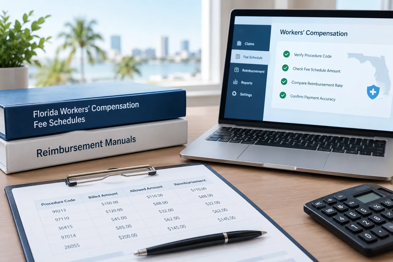 Florida Workers’ Compensation Fee Schedules and Reimbursement Manuals: How to Verify Payment Accuracy