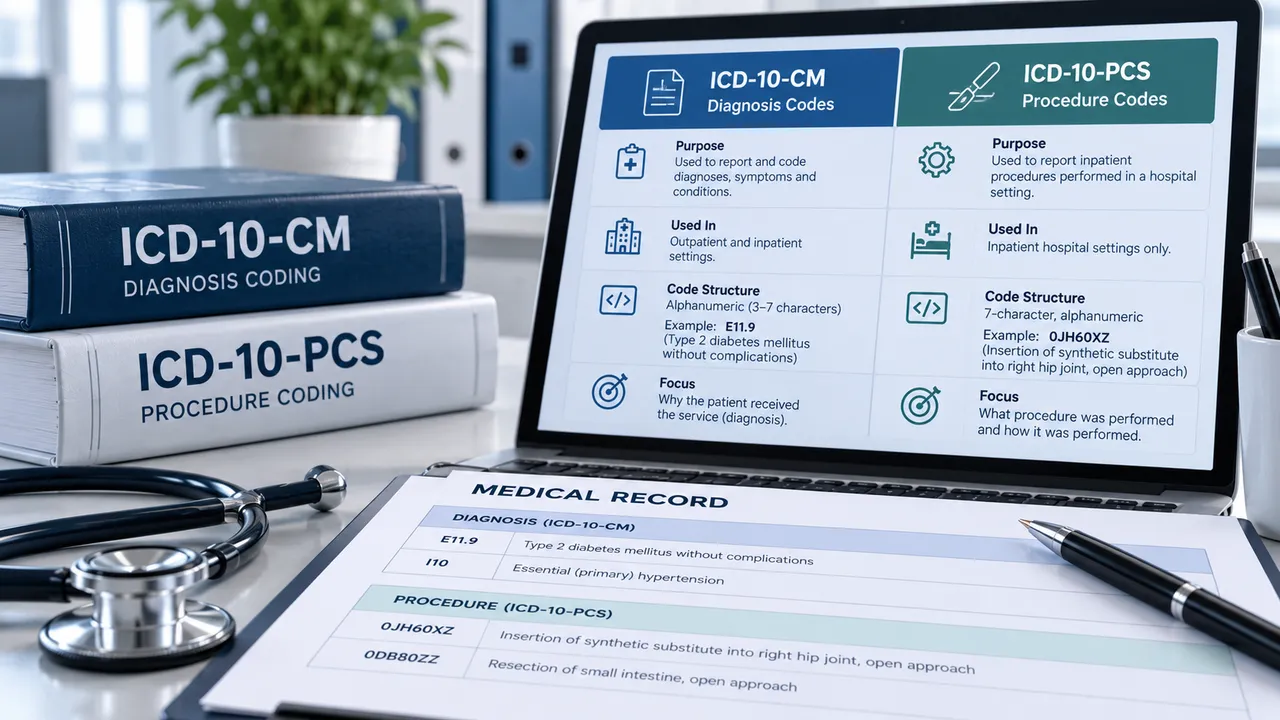 ICD-10-CM vs. ICD-10-PCS: How Medical Coders Can Avoid Coding Errors and Choose the Right Code